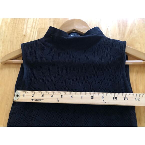 Bebe Sexy Lace Bodycon Mini Dress Size M-L Made In USA - Picture 11 of 14